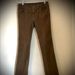 J.Crew Brown Stretch Corduroy Pant